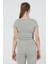 Esnek Yeşil Crop T-Shirt 5