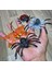 Böcek Serisi Çekirge, Arı, Yarasa, Örümcek, Uğur Böceği, Peygamberdevesi, Tarantula Oyuncak Hayvan 8 Büyük Parça 1