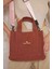 Kanvas Koyu Kiremit Small Bag 1