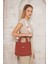 Kanvas Koyu Kiremit Small Bag 5