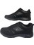 X-Step Unısex Siyah Cilt Ortopedik Taban Günlük Yürüyüş Ayakkabı Xstp98-014 4