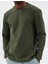 5WAM70065MK 876 Hakı Erkek Pamuk Jersey Sweatshırt 5