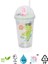 Çift Duvarlı Tumbler Pipetli Milkshake Bardağı 450 ml 1