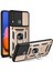 Samsung Galaxy A20S Kickstand Zırhlı Manyetik Halkalı Telefon Kılıfı Sağlam Koruyucu Askeri Sınıf Darbeye Dayanıklı Kılıf (Yurt Dışından) 1