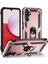 Samsung Galaxy A14 Kickstand Zırhlı Manyetik Halkalı Telefon Kılıfı Sağlam Koruyucu Askeri Sınıf Darbeye Dayanıklı Kılıf (Yurt Dışından) 1