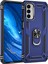 Samsung Galaxy M23 Kickstand Zırhlı Manyetik Halkalı Telefon Kılıfı Sağlam Koruyucu Askeri Sınıf Darbeye Dayanıklı Kılıf (Yurt Dışından) 1