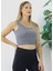 Beli Lastikli Crop Gri - Lks2907.022 1