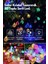 Solar Kristal Top 50 Ledli Rgb Işık 8 Modlu Bahçe Aydınlatma Dekorasyon Güneş Enerjili 3