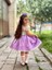 Lila Papatyalı Vintage Kız Bebek Elbise,doğum Günü Elbise,fotoğraf Çekim Elbise,0-10 Yaş Uygun 5