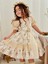Lady Krem Kız Bebek Elbisesi,doğum Günü,fotoğraf Çekim Elbise,0-10 Yaş Uygun 1