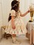 Lady Krem Kız Bebek Elbisesi,doğum Günü,fotoğraf Çekim Elbise,0-10 Yaş Uygun 4