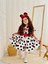 Beyaz Mickey Mouse Vintage Kız Bebek Elbise,doğum Günü Elbise,fotoğraf Çekim Elbise,0-10 Yaş Uygun 1
