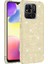 Xiaomi Redmi 10C Kılıf Shining Silikon-Gold 1