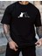 / Cats Baskılı Basic T- Shirt Erkek / Kadın 1