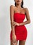 MDB Shop Kadın Kolsuz Bodycon Tüp Elbise 5