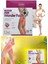 Turuncu Bacak Inceltme Bantları 1 Set 6 Adet Bacak Zayıflama Selü Önleyici Wonder Patch Set 1