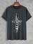 Unısex Lıon Baskılı Tshirt 4