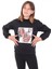 Kız Çocuk Baskılı Sweatshirt 1