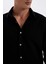 %100 Pamuk Modern Fit Polo Yaka Düz Uzun Kollu Gömlek D1629AX24AU 5