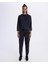 Stichas Crew Kadın Antrasit Comfort Fit Sweatshirt 1