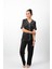 Nena Collection %100 Pamuk Düğmeli Kısa Kollu Pijama Takımı - Esnek ve 4 Mevsim 24621 2