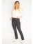 Kadın Füme 5 Cepli Kot Pantolon 65N35145 3