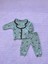 Mbk Garden Ay ve Yıldız Desenli Bebek Pijama Takımı - 6-9-12 Ay 1