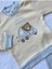 Unisex Bebek Fitilli Kaşkorse Uzun Kollu Sweatshirt 2'li Takım 2