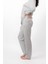 Kadın Gömlek Yaka %100 Pamuk Çizgili Kırmızı Pijama Takımı 2444 4