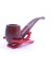 Sarı Yıldız Bent Billiard 9mm Filtreli Akrilik Saplı Pipo Mod L-10 247787 2