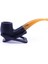 Sarı Yıldız Bent Billiard 9mm Filtreli Akrilik Saplı Pipo Mod L-10 Istanbul 1