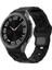 Galaxy Watch 6 40MM KRD-116 20MM Futbol Desenli Spor Tasarımlı Silikon Kordon-Siyah 1