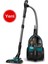 Marathon Otomatik Açılma/kapanma Özellikli Powercyclone 10 Yüksek Emiş Gücü Triactive+Led, Başlıklı Premium Son Seri Süpürge +Lambader Hediye 1