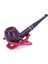 Kırmızı Yıldız Billiard 9mm Filtreli Ebonit Saplı Pipo 237060-103 Model 2 2