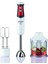 1 - 2 L GH21590 Diva El Blender Seti Beyaz 2 Yıl Beyaz 1200 Watt + Resmi Distribütör Garantili Çeli 1