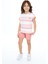 Kız Çocuk Nakışlı Şortlu Takım 4