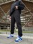 Düz Basic Jogger - Siyah 1