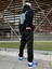 Düz Basic Jogger - Siyah 4
