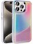 iPhone 15 Pro Max Kılıf Airbagli Renkli Arka Yüzey Boncuk Tasarımlı Zore Kumul Kapak-Mor 1