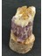 Dekoratif Sitrin Ve Ham Uruguay Ametist (Mor Yakut) Kristal H174 2