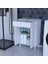54 x 80 x 32.5 cm 2 Kapaklı Tek Çekmeceli Mutfak Dolabı Çok Amaçlı Banyo Dolabı 5