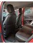 Seat Leon 2013 2020 Arası Uyumlu Arka Sırt 2+1 Siyah Taytüyü Siyah Deri Karışımı Kırmızı Detay 3