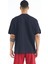 Erkek Lacivert Oversize T-Shirt 88197 3