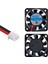 Powermaster IC-216 2 Pin Kablolu 40X40X10 mm 24 Volt Fırçasız Dc Kasa Fanı Soğutucu Fan 4X4X1 cm 1