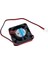 Powermaster IC-216 2 Pin Kablolu 40X40X10 mm 24 Volt Fırçasız Dc Kasa Fanı Soğutucu Fan 4X4X1 cm 3