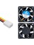 Powermaster IC-216 Fırçasız Dc Fan 60X60X25MM 12 Volt 3 Pin Soğutucu Fan 6X6X2.5 cm 1