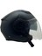 766 Solid Matt Black Kask 3