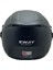 766 Solid Matt Black Kask 4