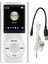 Mp3 Çalar Şık Çok Fonksiyonlu Kayıpsız Müzik Çalar, Kulaklıklı, 1,8 Inç Ince LCD Ekranlı Taşınabilir Mp3 Müzik Çalar, Destek Hafıza Kartı 1