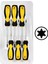 003-RK0051 6pc Torx Tornavida Klasik Set 1